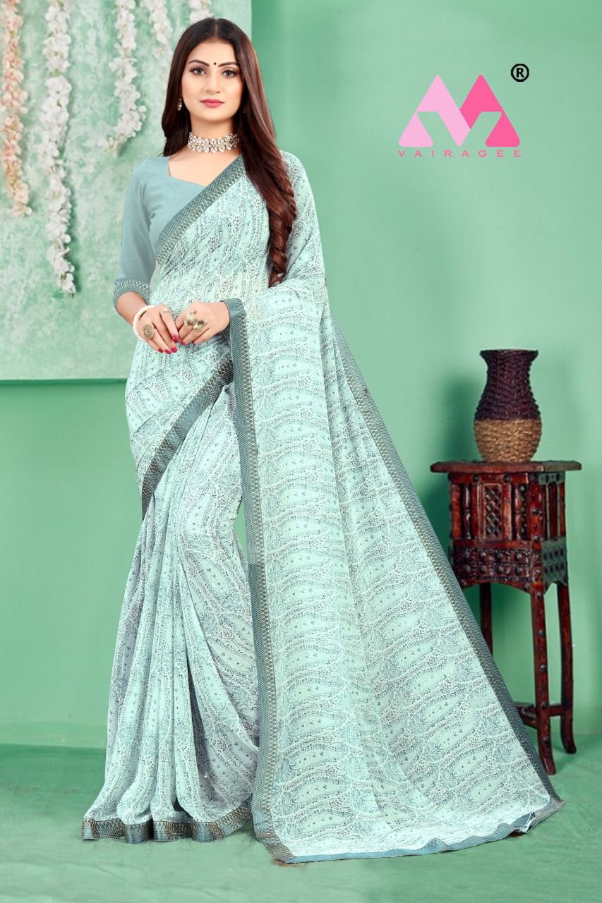 Vivera Saraswati 8 Sancy Ethnic Daily Wear Printed Georgette Designer Collection